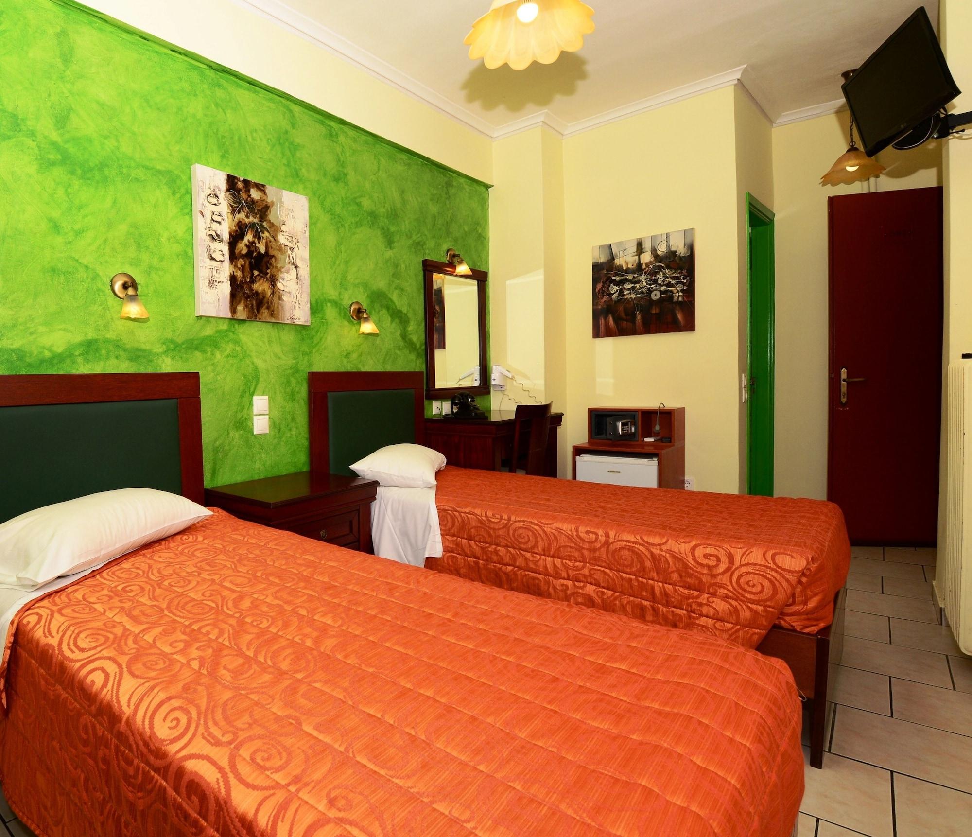 Pergamos Hotel Athens Exterior photo