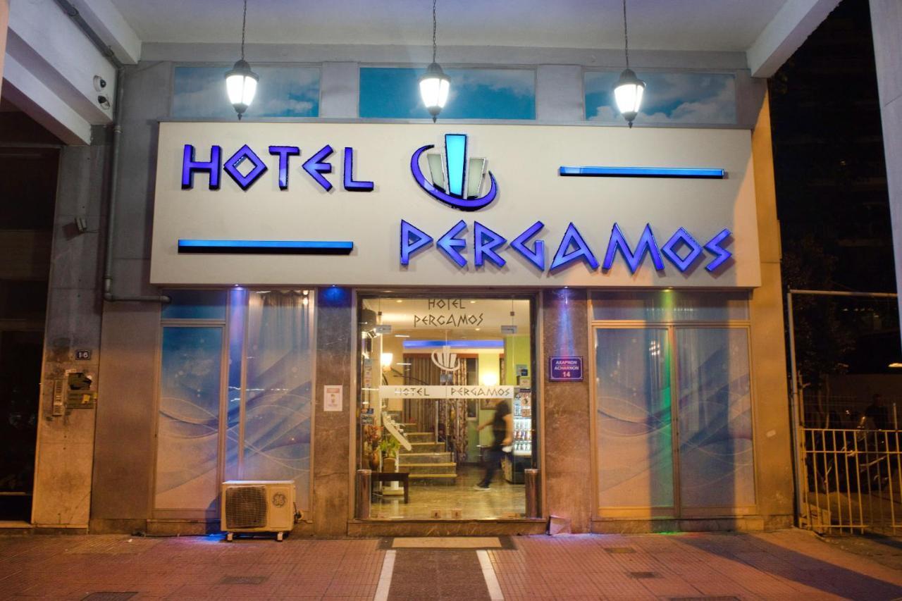 Pergamos Hotel Athens Exterior photo